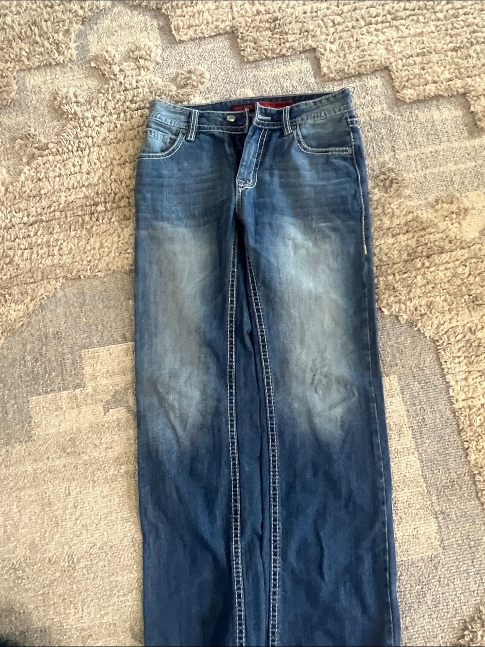 Rock & Roll Denim Men's Bootcut Jeans 31 X 36